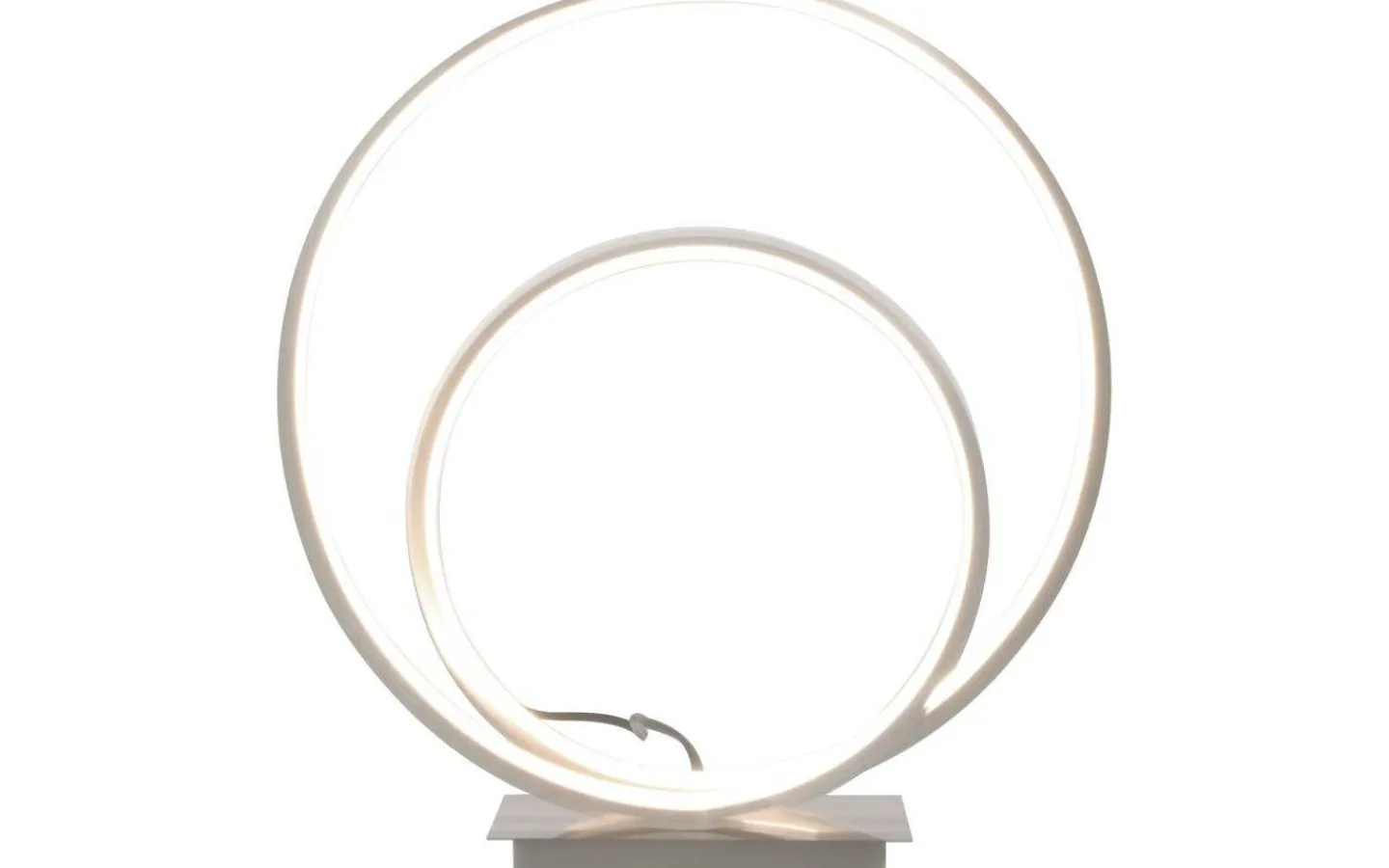 Vardagsrum|Bordslampor-Aneta Loop Bordslampa 37cm 3-steg DIM LED 14W 3000K Stål