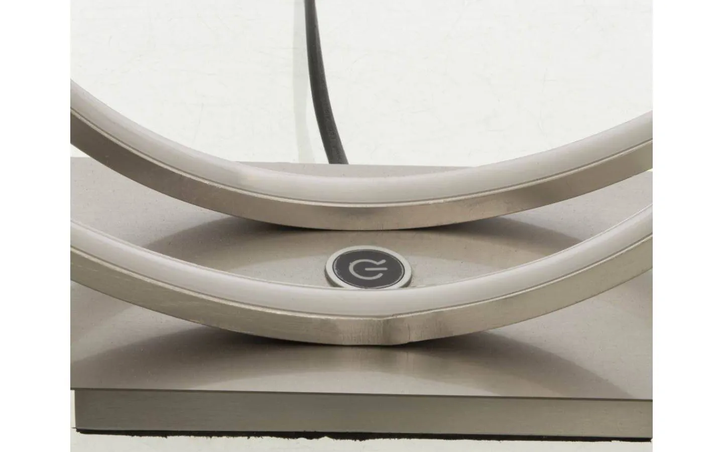 Vardagsrum|Bordslampor-Aneta Loop Bordslampa 37cm 3-steg DIM LED 14W 3000K Stål