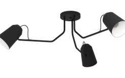 Plafonder-Eglo Loreto Plafond 114,5cm Svart
