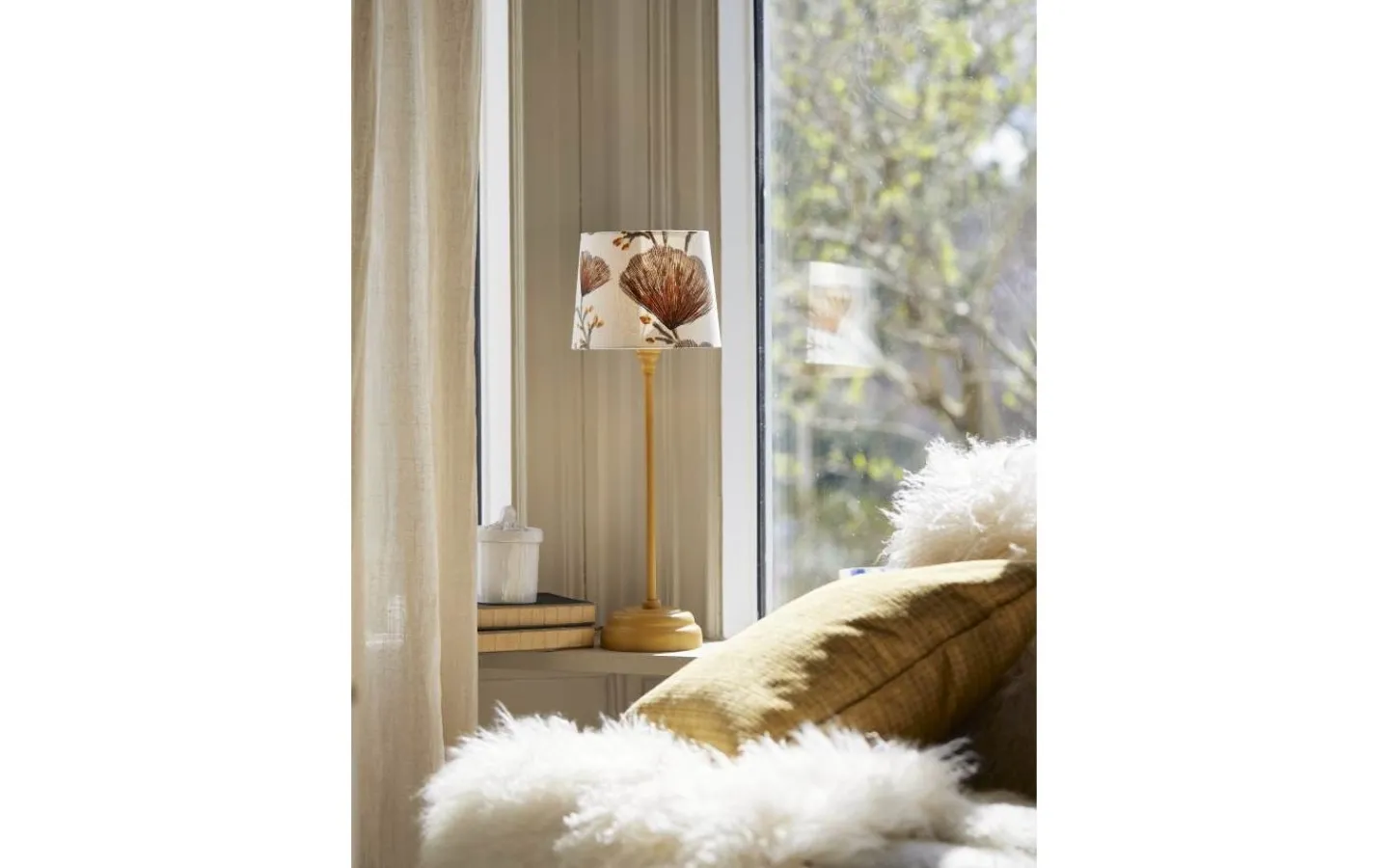 Lampfötter-PR Home Lottie Lampfot 45cm Gul