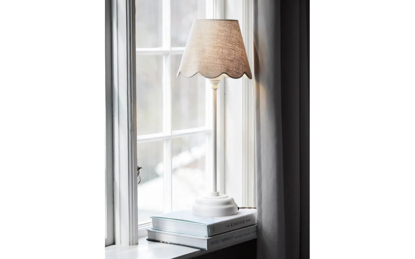 Lampfötter < PR Home Lottie Lampfot 45cm Offwhite