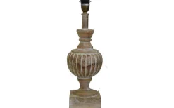 Lampfötter < Hallbergs Louis Lampfot 52cm White Wash
