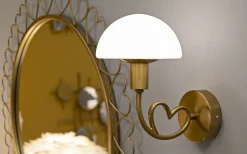 Lampetter-Mauro Ferretti Lovy Vägglampa 22cm Guld