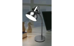 Skrivbordslampor < Eglo Lubenham skrivbordslampa 57cm Stålantik/Creme
