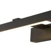 Badrum|Badrumslampor Vägg-Aneta Lucca Spegelbelysning 25cm LED 9W 3000K Svart IP44