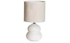 Bordslampor-Cottex Lucie Bordslampa 31cm Vit/Natur