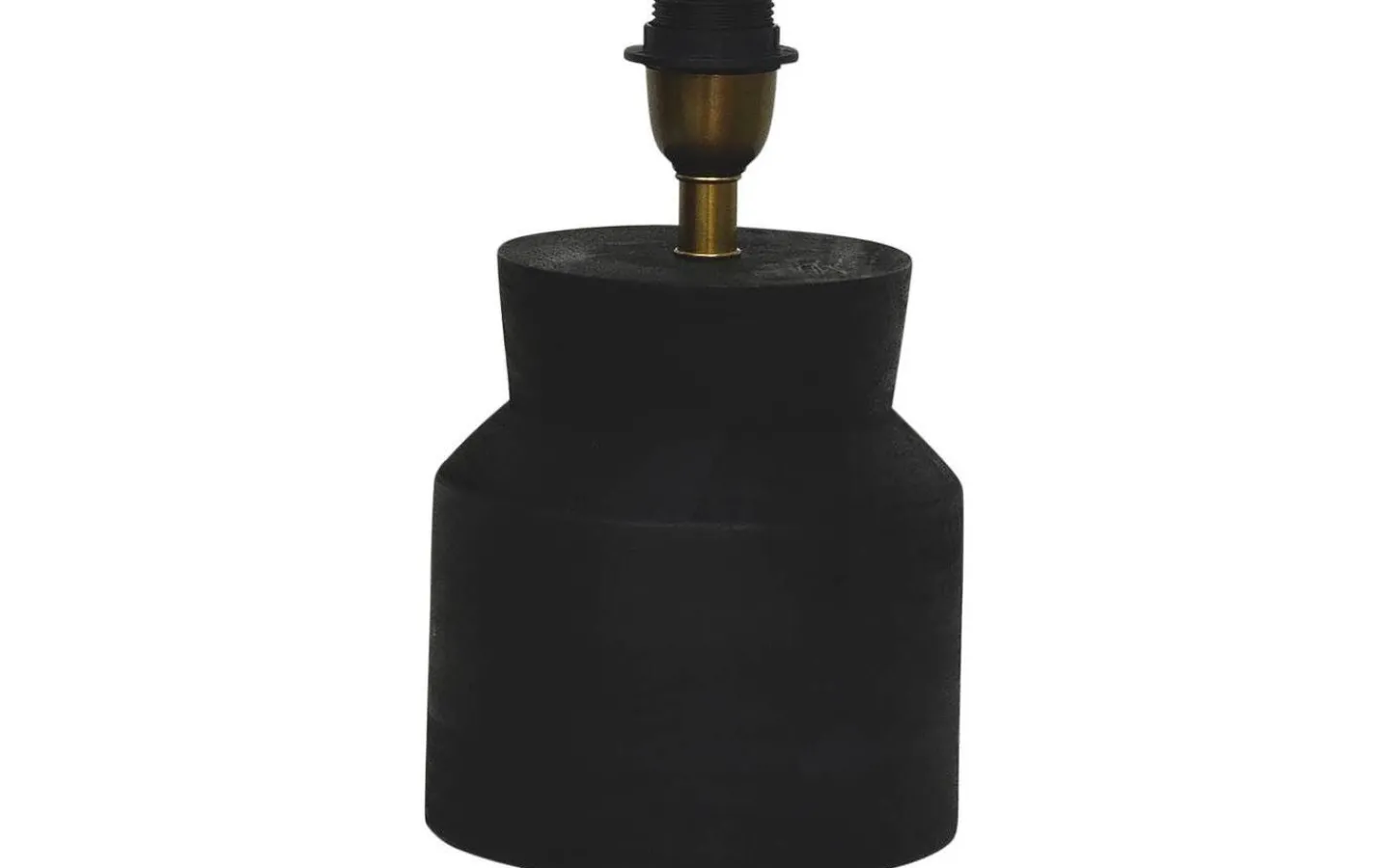 Lampfötter < Hallbergs Lucien Lampfot 28cm Antik Svart