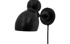 Läslampor < Dyberg Larsen Ludo Vägglampa Svart