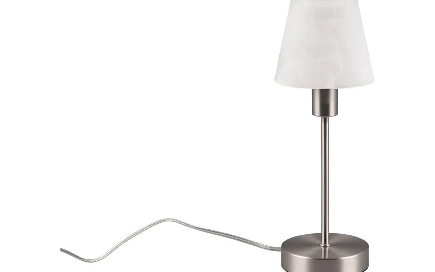 Bordslampor-Trio Lighting Luis II Bordslampa E14 borstat stål