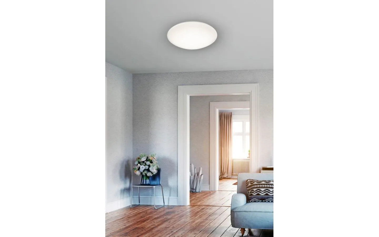 Plafonder-Reality Lukida Plafond LED 40cm vit