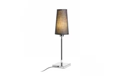 Vardagsrum|Sovrum < Rendl Lulu Bordslampa 59cm Svart/Krom