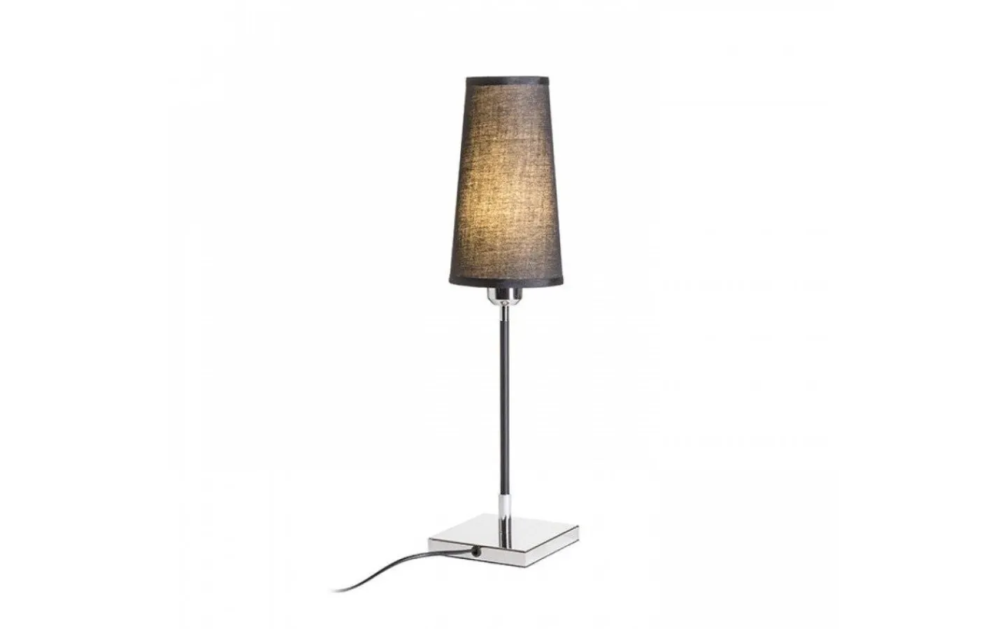 Vardagsrum|Sovrum < Rendl Lulu Bordslampa 59cm Svart/Krom