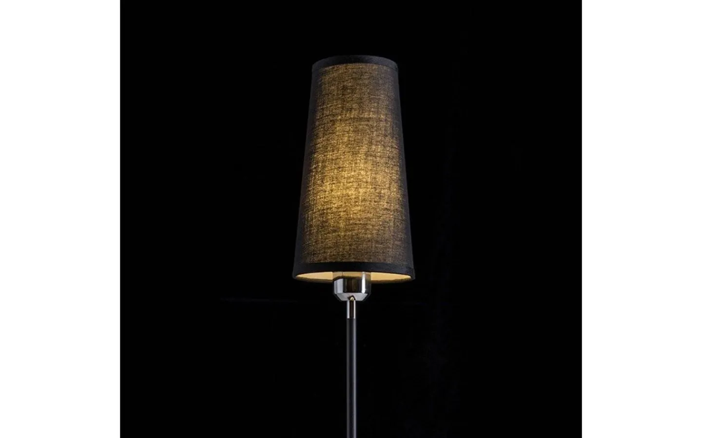 Vardagsrum|Sovrum < Rendl Lulu Bordslampa 59cm Svart/Krom