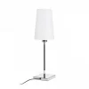 Vardagsrum|Sovrum-Rendl Lulu Bordslampa 59cm Vit/Krom