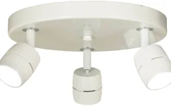 Hall & Trappa|Takspot Med 3 Lampor < Aneta Lumi Takspotlight 28cm LED 3x5W 3000K Vit