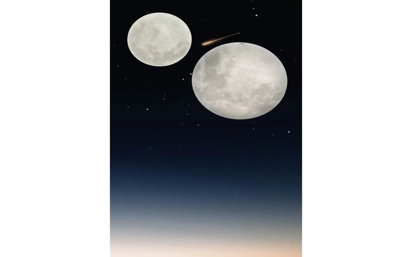Plafonder-Trio Lighting Lunar Plafond LED 40cm vit
