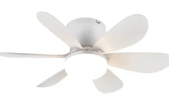 Takfläktar < Reality Lund Takfläkt 53cm LED matt vit