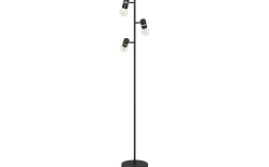 Golvläslampor < Eglo Lurone Golvlampa 160cm Svart