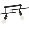 Plafonder-Eglo Lurone Plafond 100cm Svart