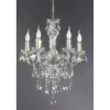 Kristallkronor-Reality Luster Kristallkrona 52cm 5-delad E14 transparent