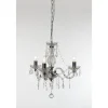 Kristallkronor < Reality Luster Kristallkrona 46cm 3-delad E14 transparent
