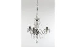 Kristallkronor < Reality Luster Kristallkrona 46cm 3-delad E14 transparent