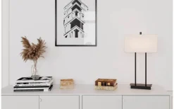 Bordslampor-By Rydens Luton Bordslampa 56cm Svart/Vit