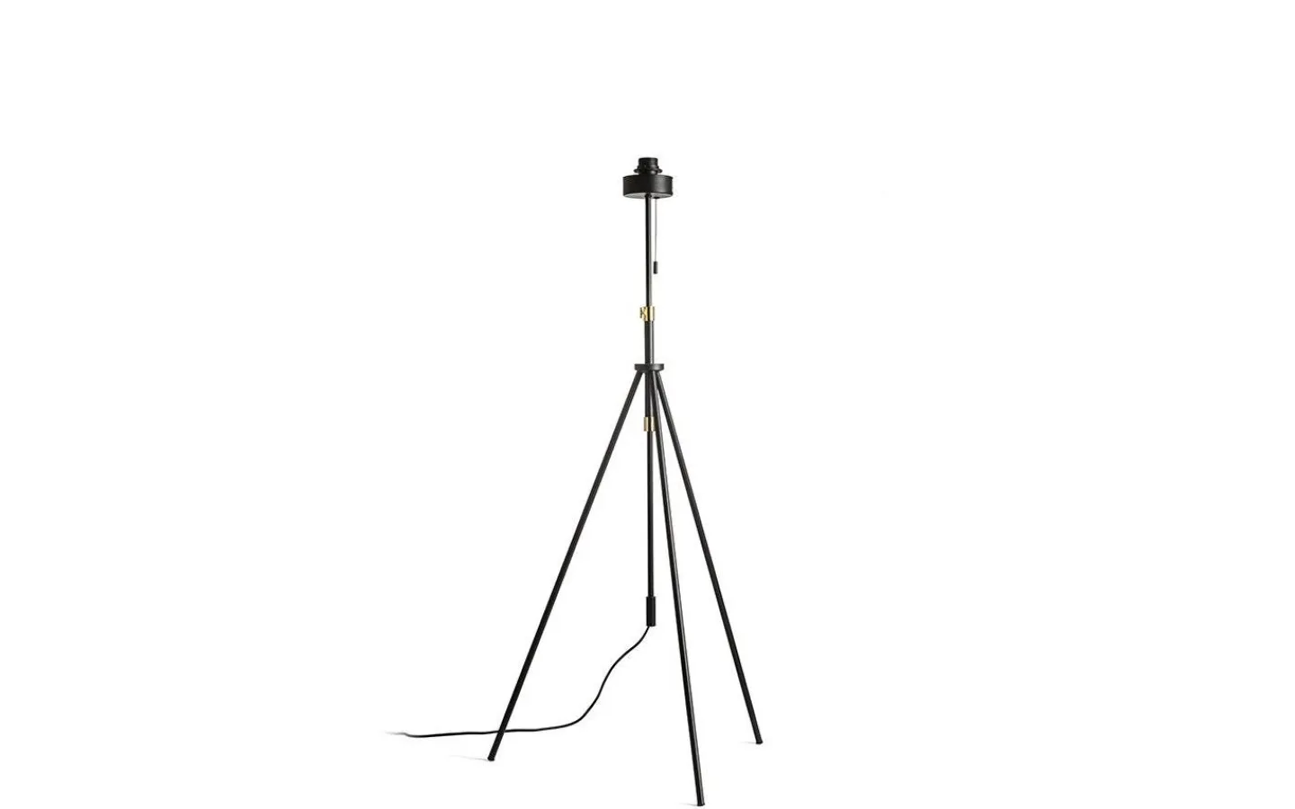 Golvfötter < Rendl Luton Golvfot 156cm Svart/Mässing