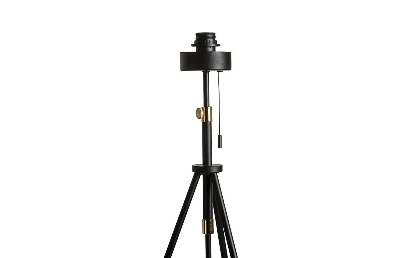 Golvfötter < Rendl Luton Golvfot 156cm Svart/Mässing