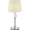 Bordslampor < Trio Lighting Lyon Bordslampa E27 borstat stål