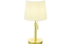 Bordslampor-Trio Lighting Lyon Bordslampa E27 matt mässing