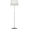 Golvlampor < Trio Lighting Lyon Golvlampa 3xE27 borstat stål