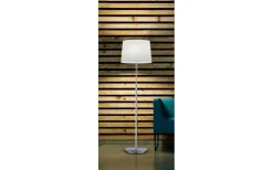 Golvlampor < Trio Lighting Lyon Golvlampa 3xE27 borstat stål