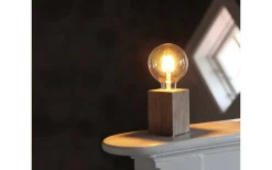Vardagsrum|Bordslampor-Star Trading Lys Bordslampa E27 10cm Brun