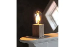 Vardagsrum|Bordslampor-Star Trading Lys Bordslampa E27 10cm Brun
