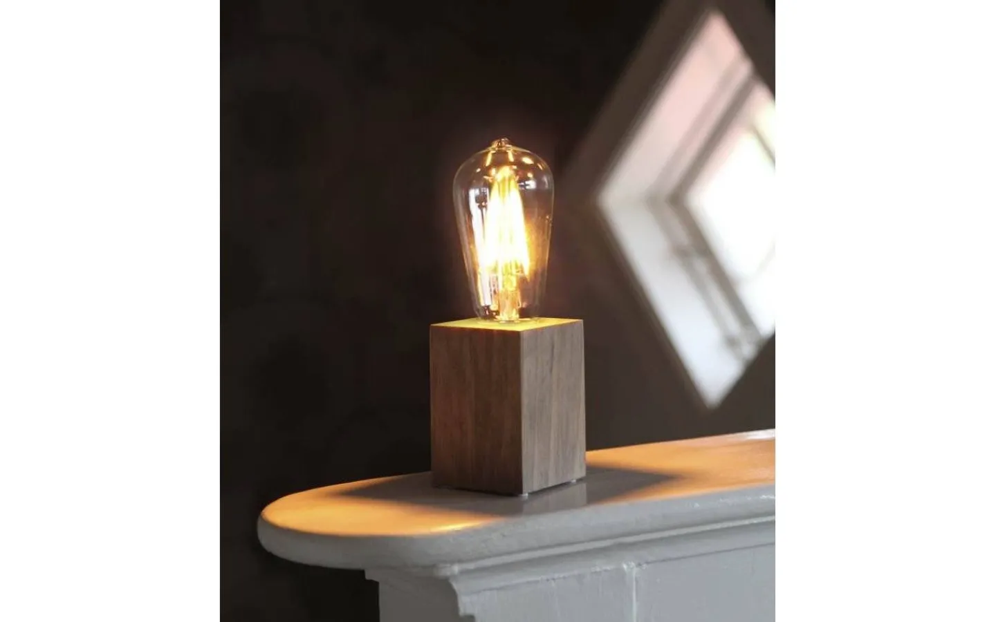 Vardagsrum|Bordslampor-Star Trading Lys Bordslampa E27 10cm Brun