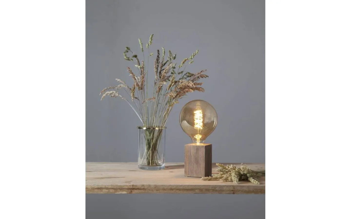 Vardagsrum|Bordslampor-Star Trading Lys Bordslampa E27 10cm Brun