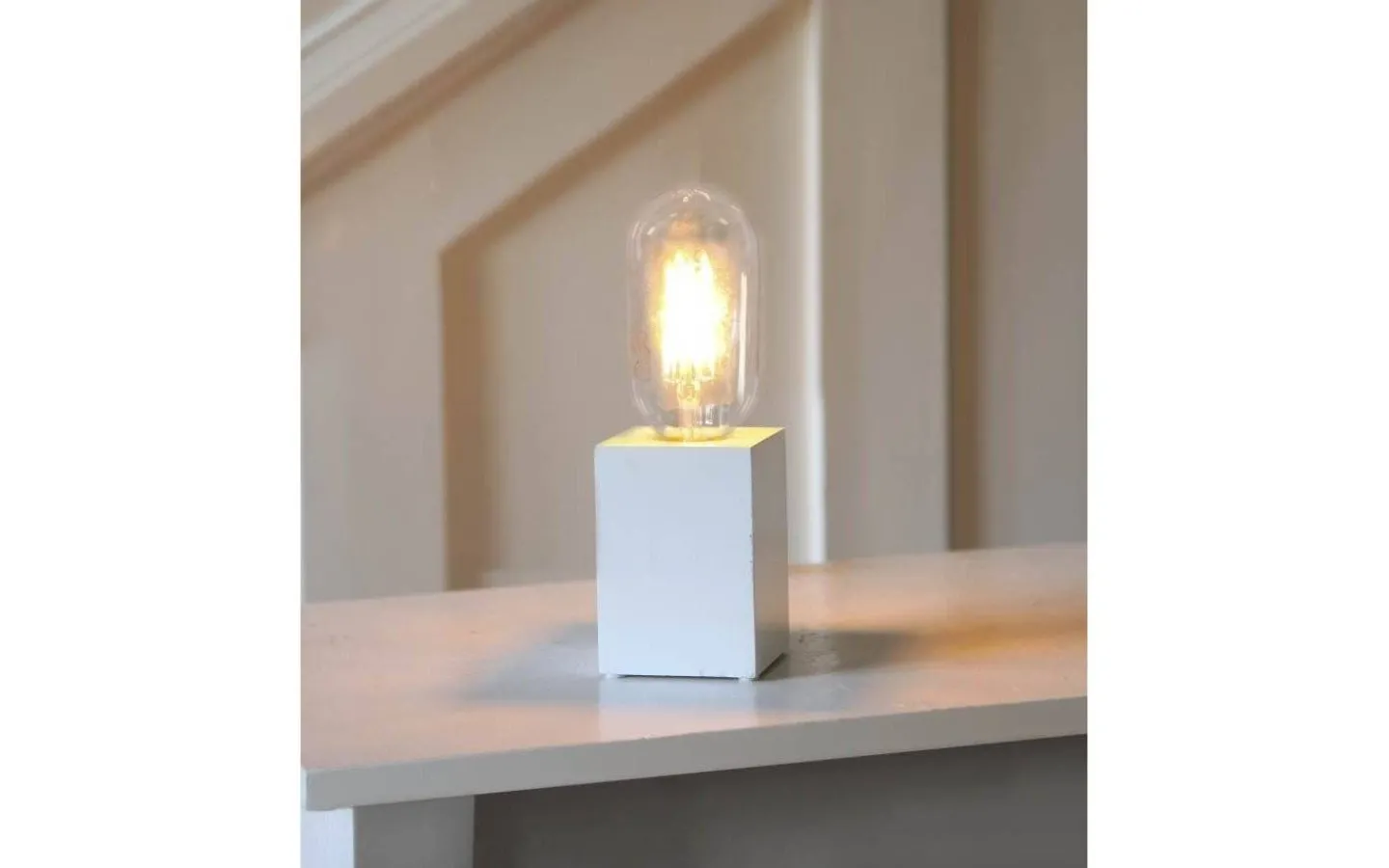 Vardagsrum|Bordslampor-Star Trading Lys Bordslampa E27 10cm Vit