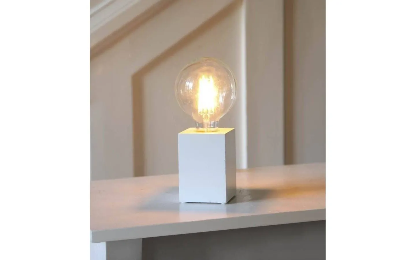 Vardagsrum|Bordslampor-Star Trading Lys Bordslampa E27 10cm Vit