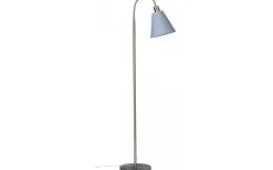Klassiska Golvlampor|Golvfötter-ArmaturHantverk Lysekil Golvfot 1L 148cm Nickel