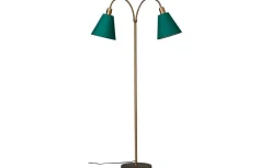 Klassiska Golvlampor|Golvfötter-ArmaturHantverk Lysekil Golvfot 2L 148cm Oxid