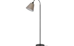 Klassiska Golvlampor|Golvfötter < ArmaturHantverk Lysekil Golvfot 1L 148cm Svart