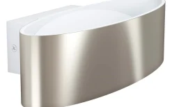 Lampetter-Eglo Maccacari Vägglampa LED 3000K 10W Nickel