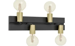 Lampetter-Eglo Macchione Vägglampa Svart