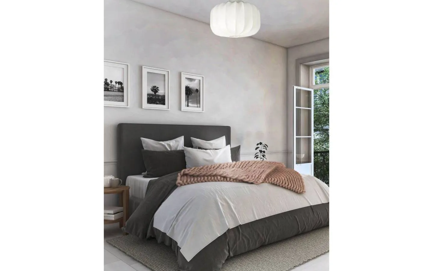 Sovrum|Plafonder < Aneta Madame Plafond 38cm Vit