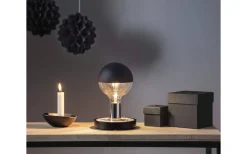 Vardagsrum|Bordslampor < Star Trading Magic Bordslampa E27 9cm Krom/Svart