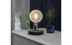 Vardagsrum|Bordslampor < Star Trading Magic Bordslampa E27 9cm Krom/Svart