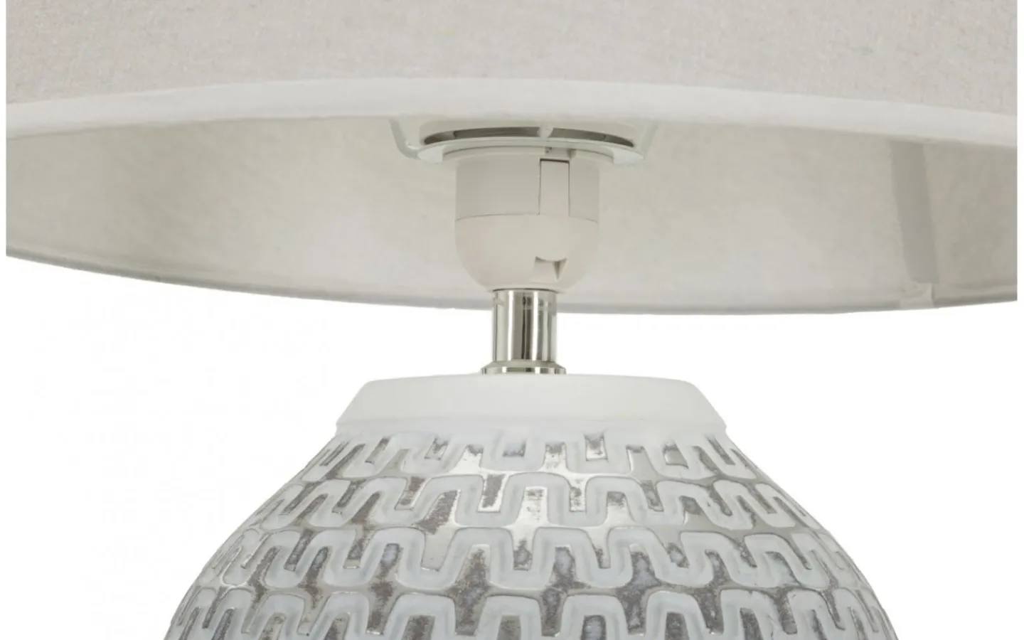 Bordslampor-Mauro Ferretti Magico Bordslampa 65cm Silver/Vit