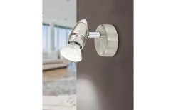 Läslampor-Eglo Magnum Vägglampa LED 3000K 2,8W Nickel