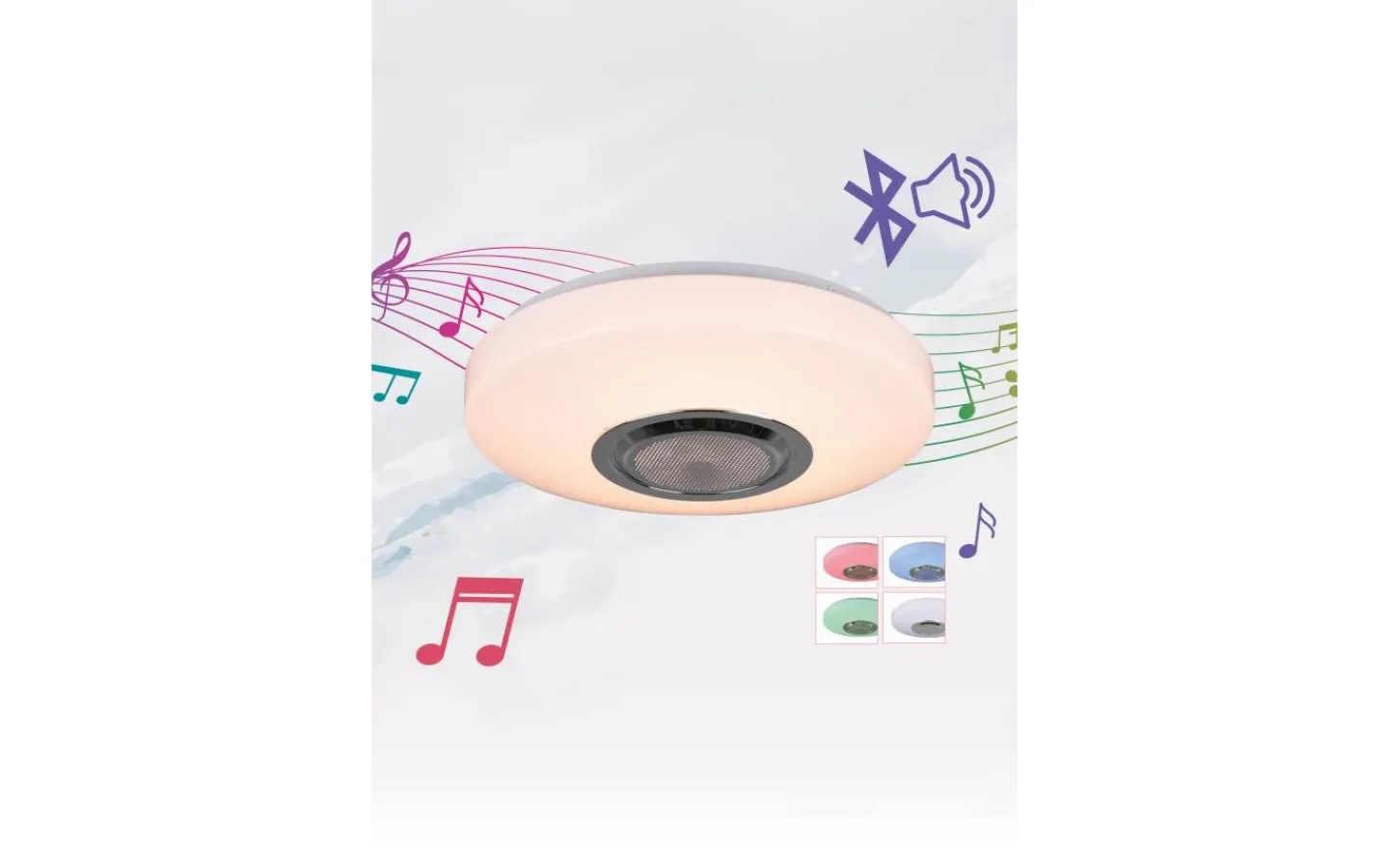 Plafonder < Reality Maia Plafond LED RGBW vit